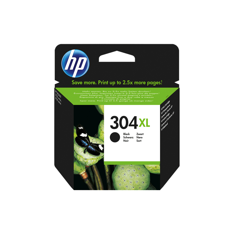 Cartuccia Originale HP N9K08AE 304 XL black 300 pagine