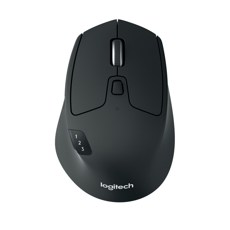 Mouse Logitech 910-004791 M720, senza fili, Bluetooth, 2,4 GHz, per uso con la mano destra, ottico, 7 pulsanti, USB