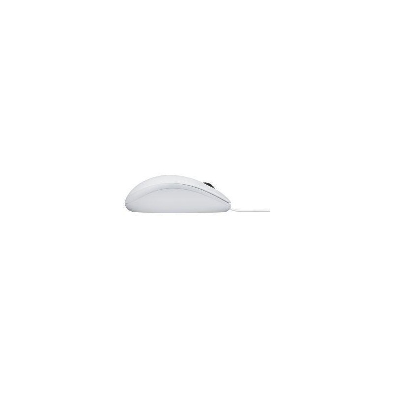 Mouse LOGITECH B100 filo, bianco