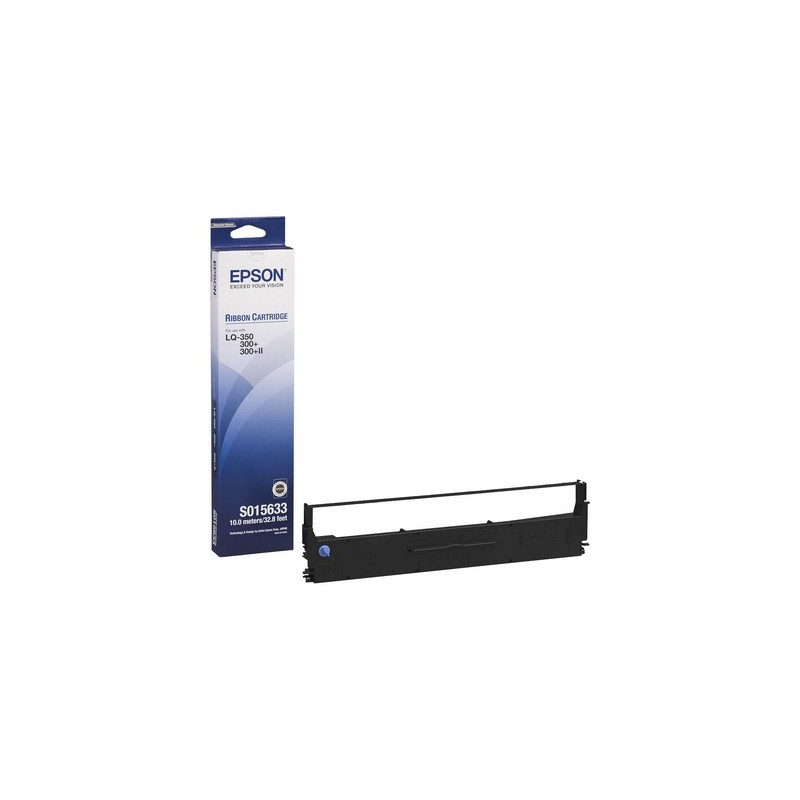 NASTRO ORIGINALE EPSON BLACK C13S015633 S015633 cassetta di nastro, 2,5 milioni cifre