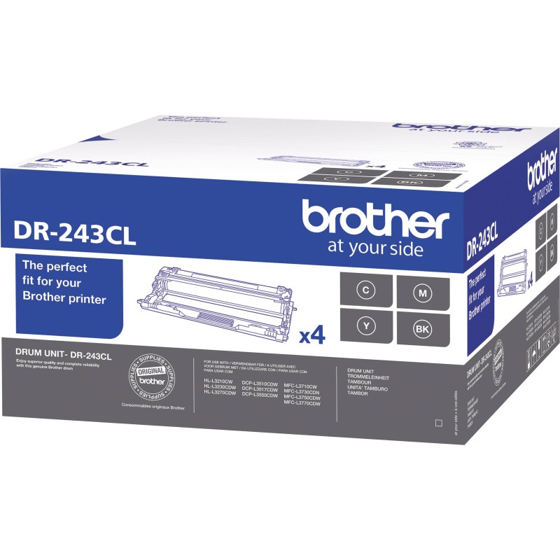 Tamburo Originale Brother DR-243CL, 18000 pagine