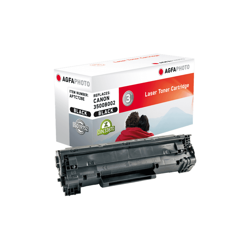 Toner Originale Agfa Photo APTC728E black 2100 pagine