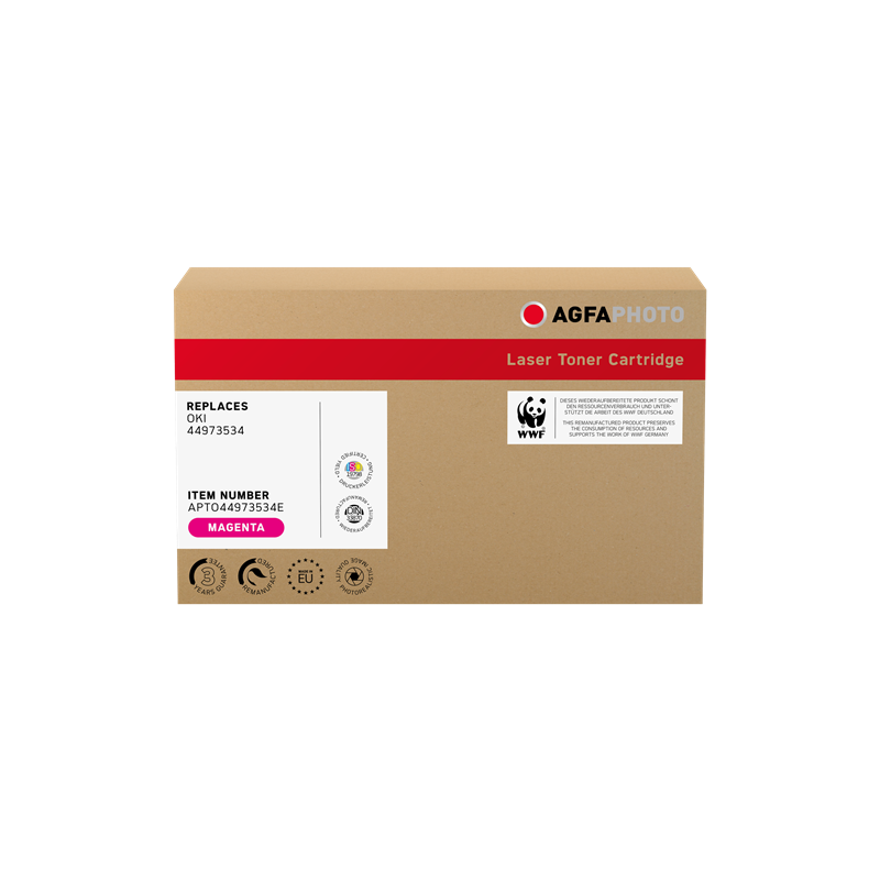 Toner Originale Agfa Photo APTO44973534E magenta 1500 pagine