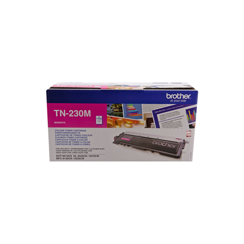 TONER ORIGINALE BROTHER magenta TN-230M ~1400 Seiten