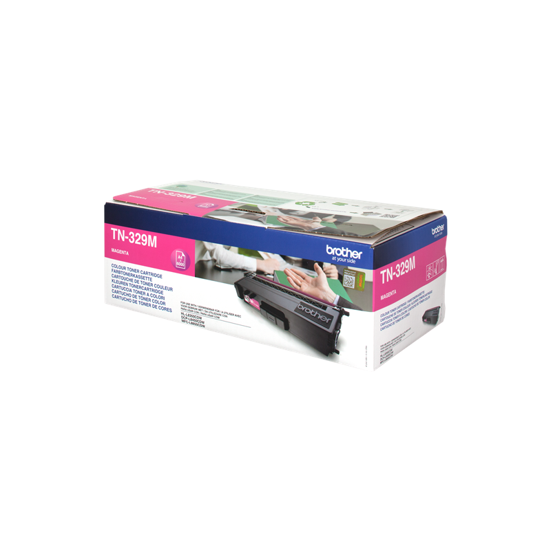 TONER ORIGINALE BROTHER magenta TN-329M ~6000 Seiten