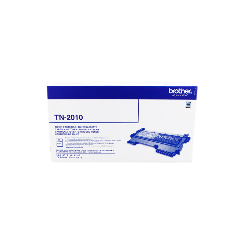 TONER ORIGINALE BROTHER nero TN-2010 ~1000 Seiten