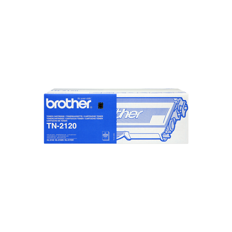 TONER ORIGINALE BROTHER nero TN-2120 ~2600 Seiten