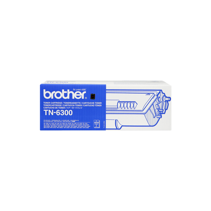 TONER ORIGINALE BROTHER nero TN-6300 ~3000 Seiten