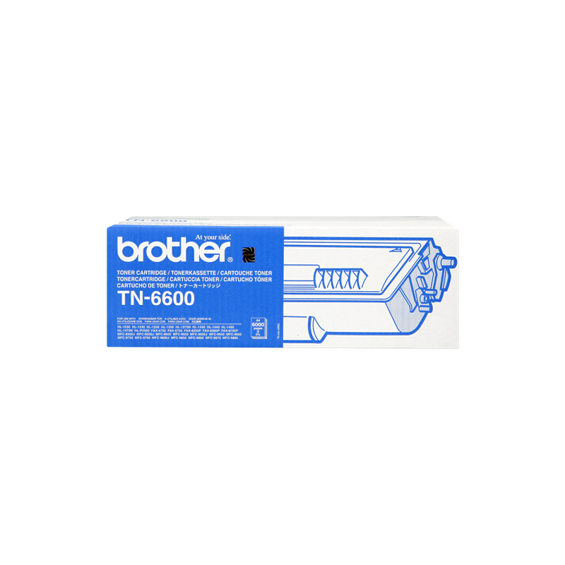 TONER ORIGINALE BROTHER nero TN-6600 ~6000 Seiten