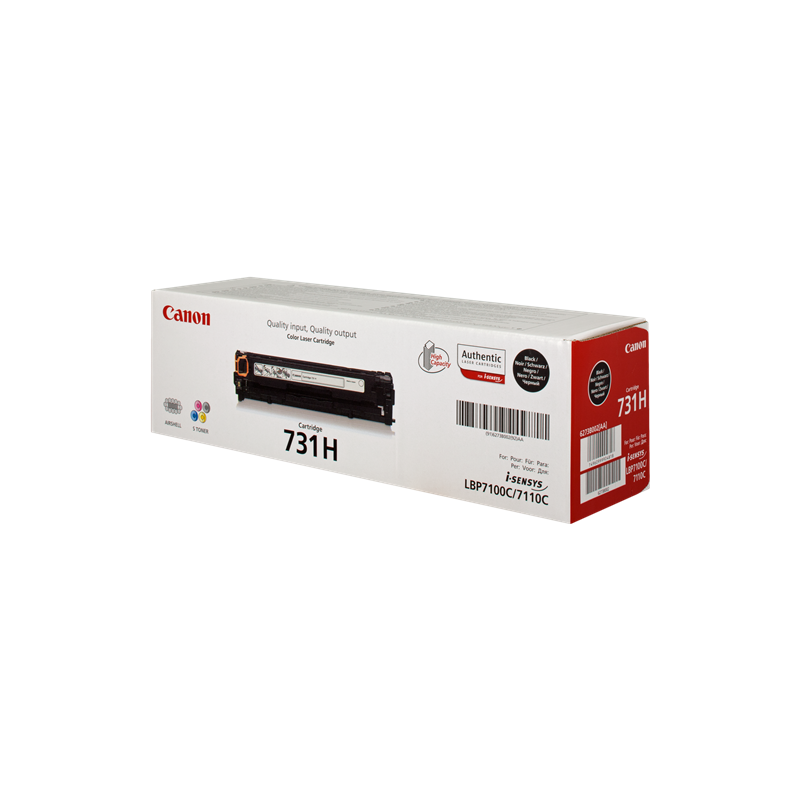 TONER ORIGINALE CANON  BLACK 731 HBK (6273B002) ~2400 PAGINE alta capacità