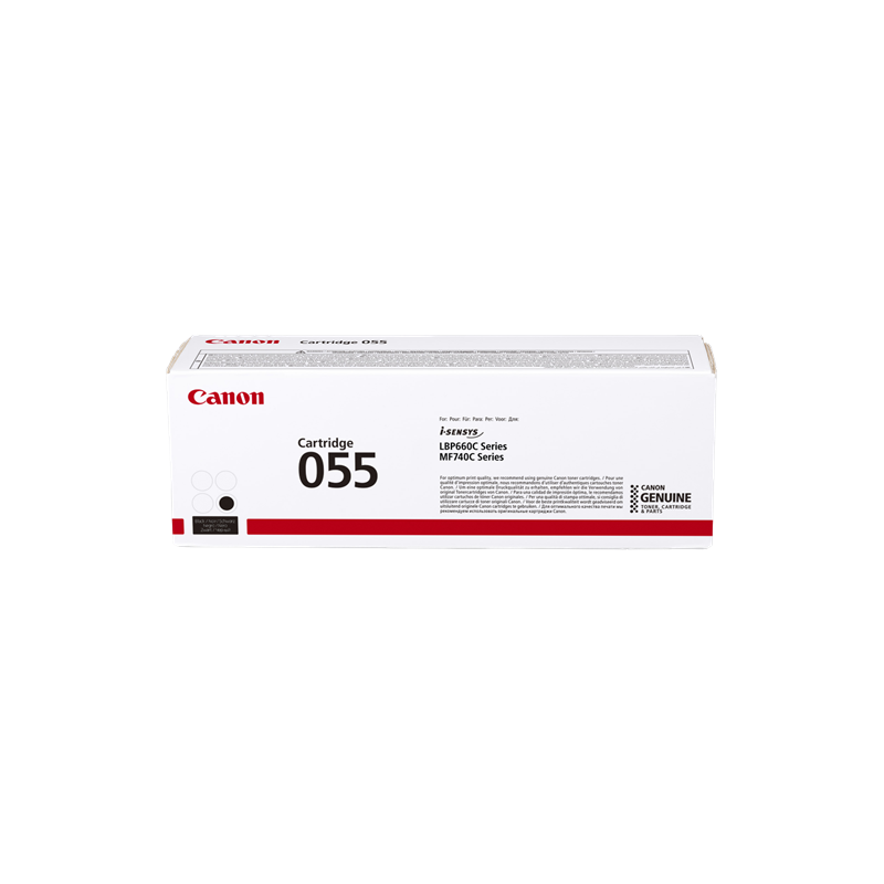 Toner Originale Canon 055 bk 3016C002 black 2300 pagine