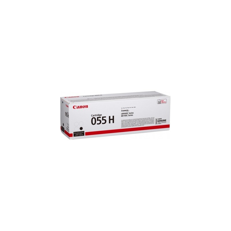 TONER ORIGINALE CANON 055 h 3020C004 NERO 7600 PAGINE