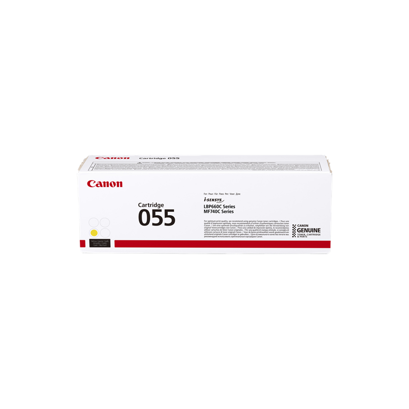 Toner Originale Canon 055 hy 3017C002 giallo 5900 pagine