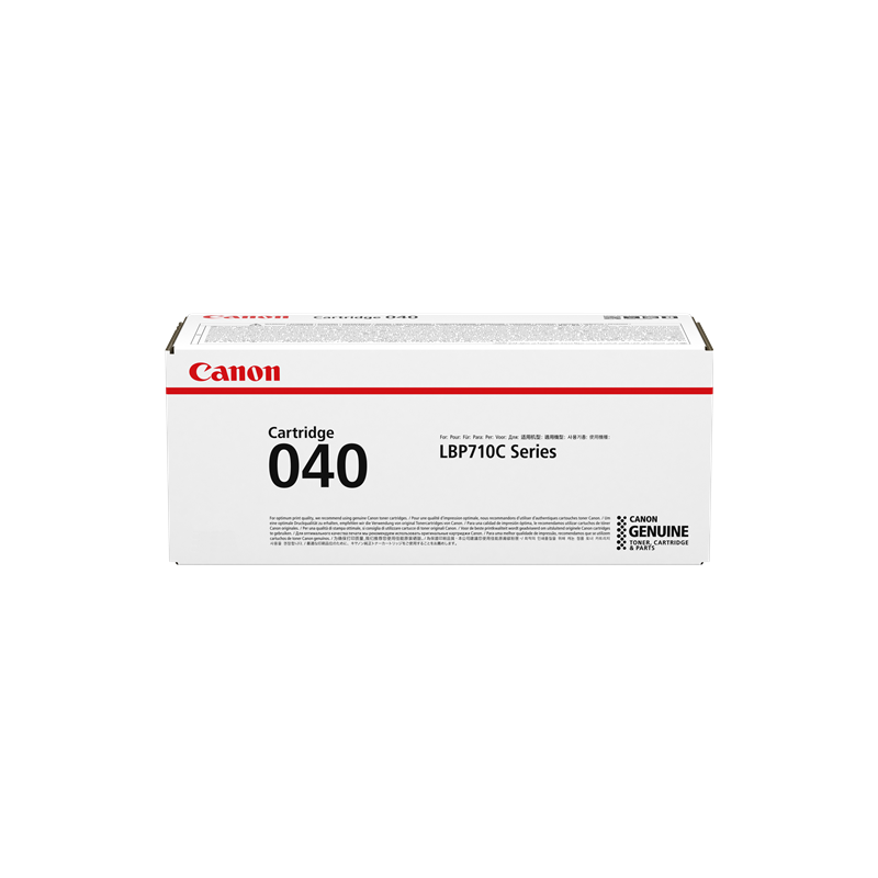 TONER ORIGINALE CANON BLACK 040bk 0460C001 ~6300 PAGINE