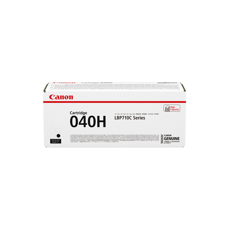 TONER ORIGINALE CANON BLACK 040hbk 0461C001 ~12500 PAGINE