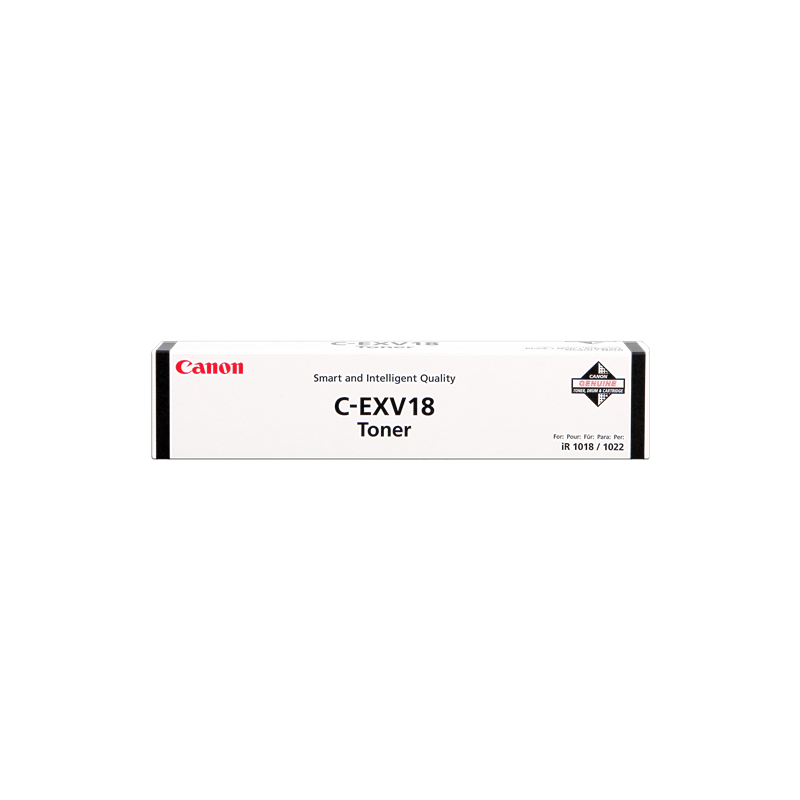 TONER ORIGINALE CANON BLACK C-EXV18 0386B002 ~8400 Seiten