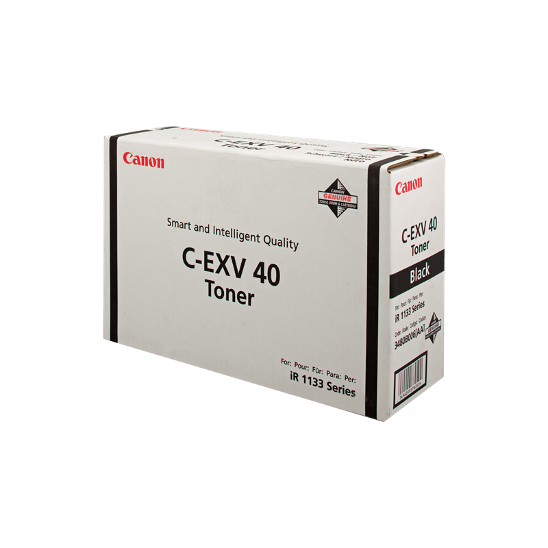 TONER ORIGINALE CANON BLACK C-EXV40 3480B006 ~6000 PAGINE