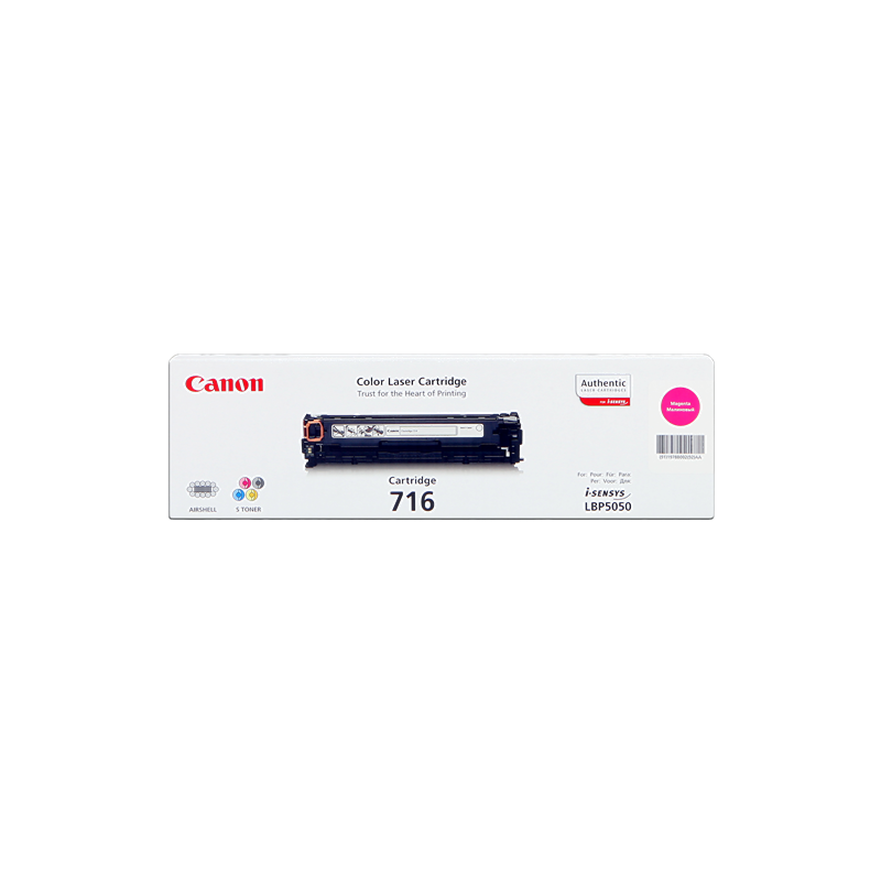 TONER ORIGINALE CANON MAGENTA 716m (1978B002) ~1500 PAGINE