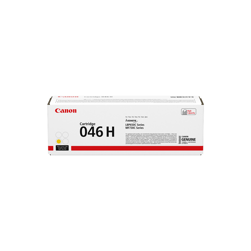 TONER ORIGINALE CANON YELLOW  046hy 1251C002 ~5000 PAGINE