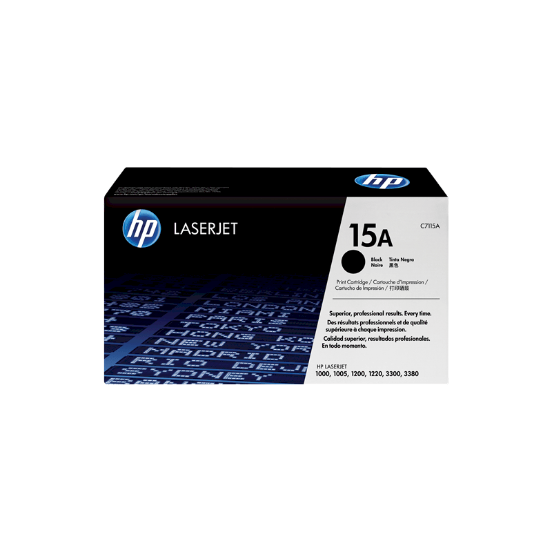 Toner Originale HP C7115A 15A black 2500 pagine