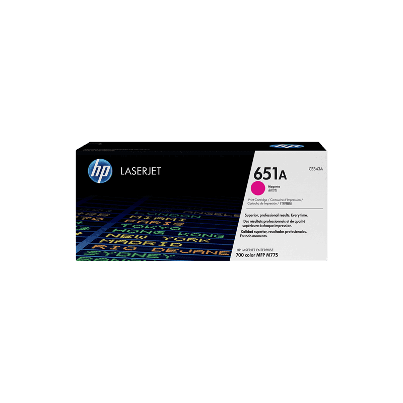 Toner Originale HP CE343A 651A magenta 16000 pagine