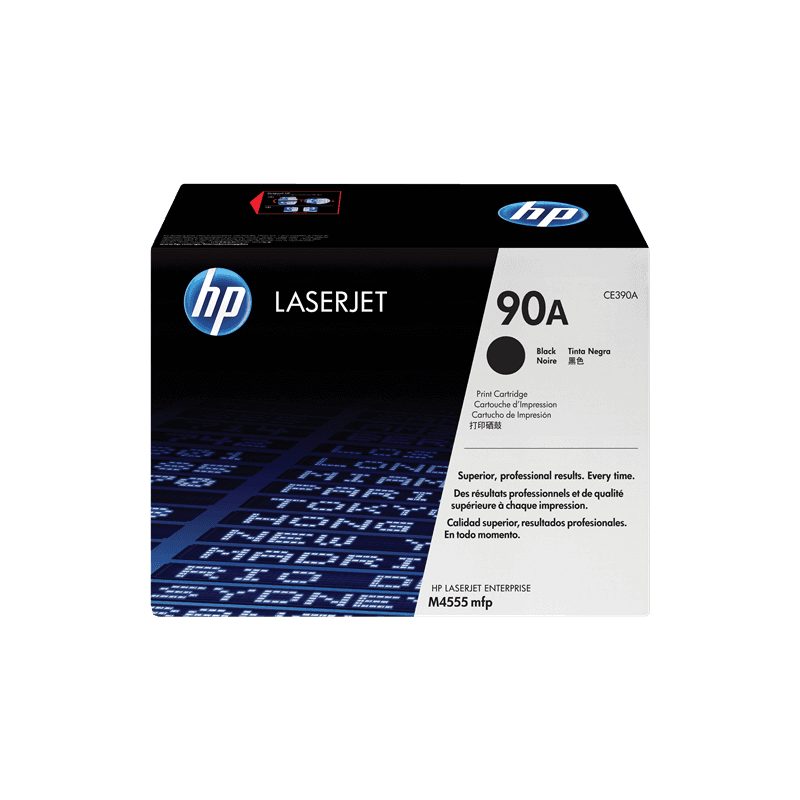 Toner Originale HP CE390A 90A black 10000 pagine