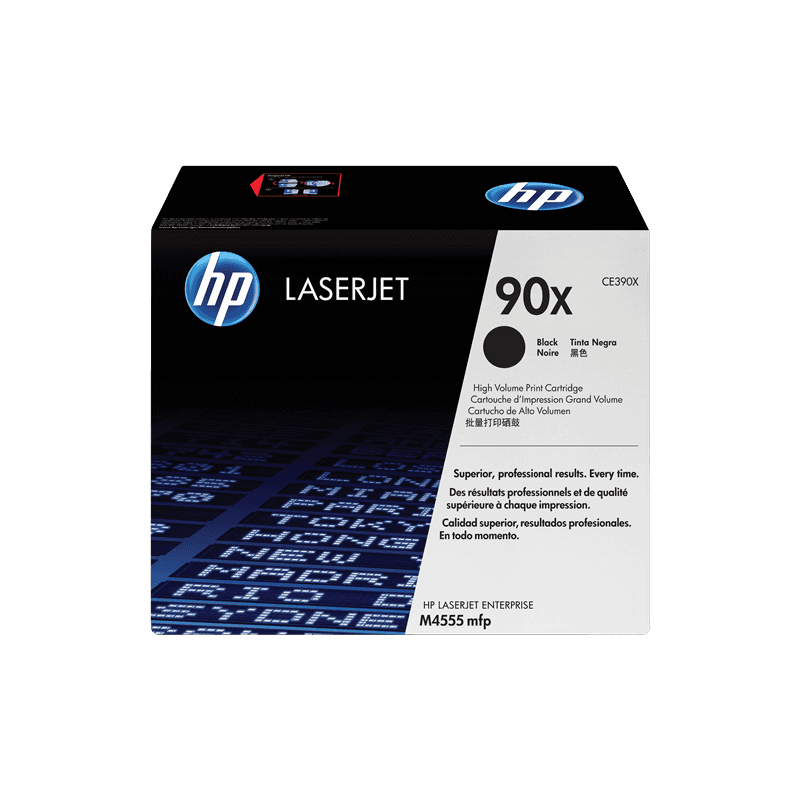 Toner Originale HP CE390X 90X black 24000 pagine