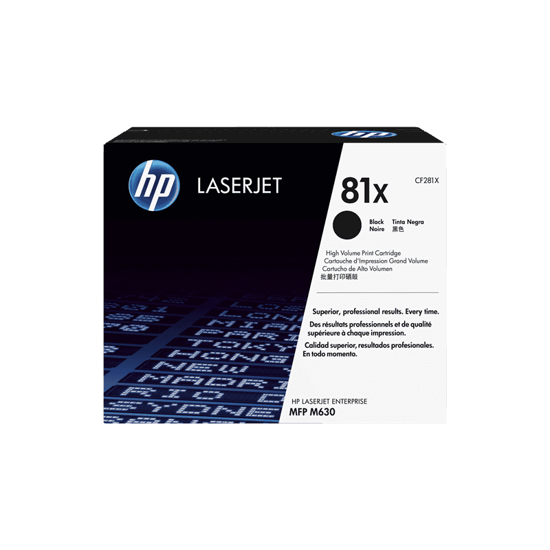 Toner Originale HP CF281X 81X black 25000 pagine