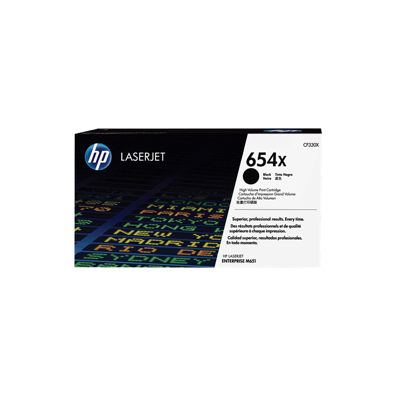 Toner Originale HP CF330X 654X black 20500 pagine