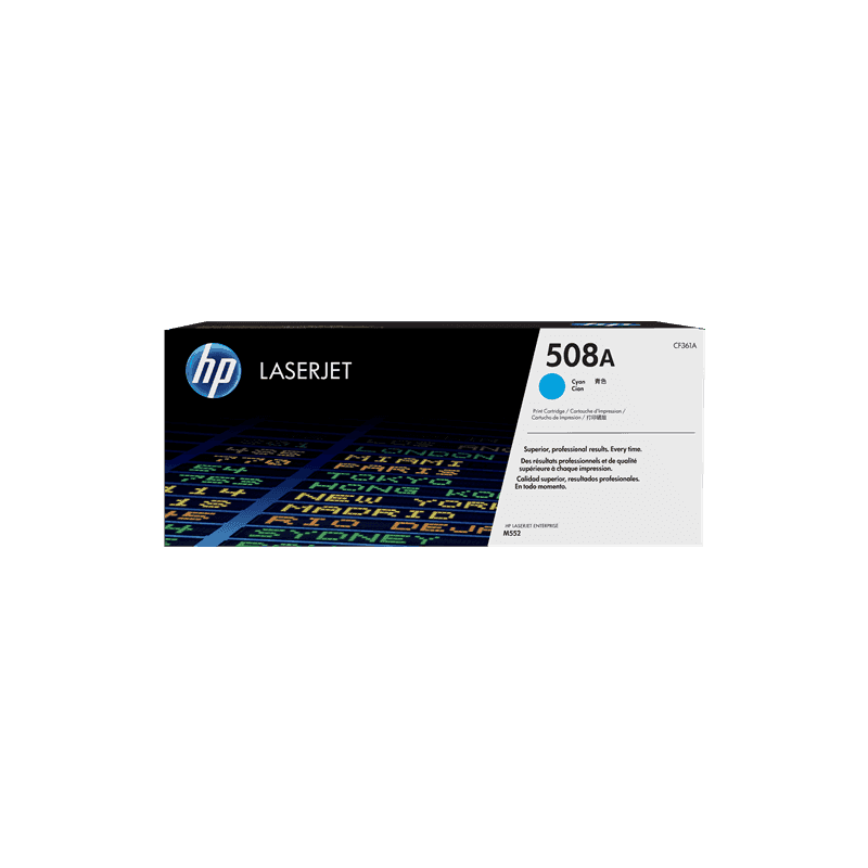 Toner Originale HP CF361A 508A ciano 5000 pagine