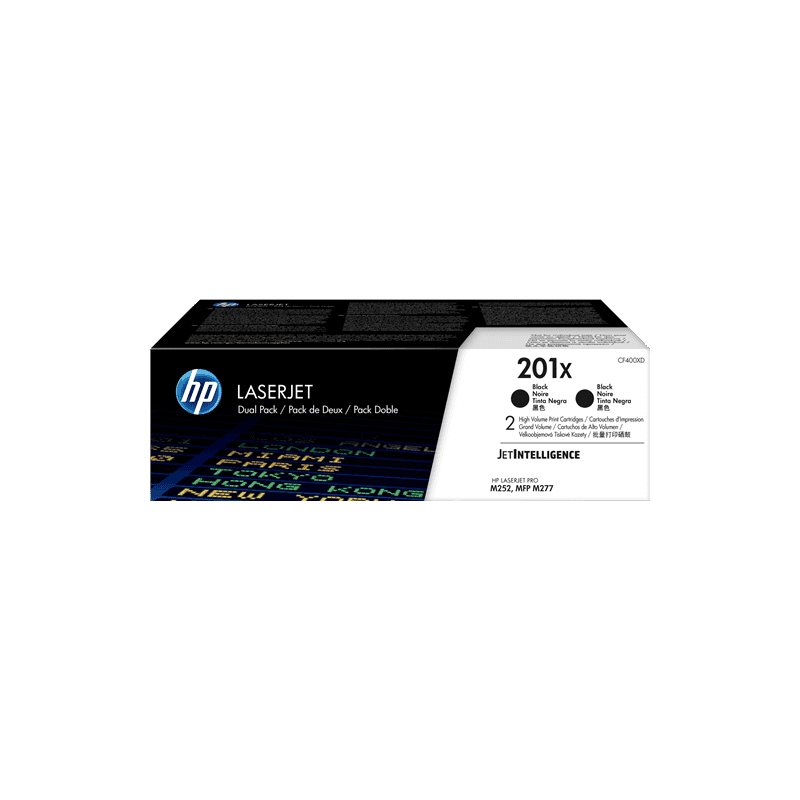 Toner Originale HP CF400XD 201X Multipack black