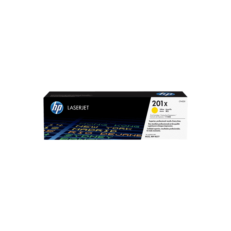 Toner Originale HP CF402X 201X giallo 2300 pagine