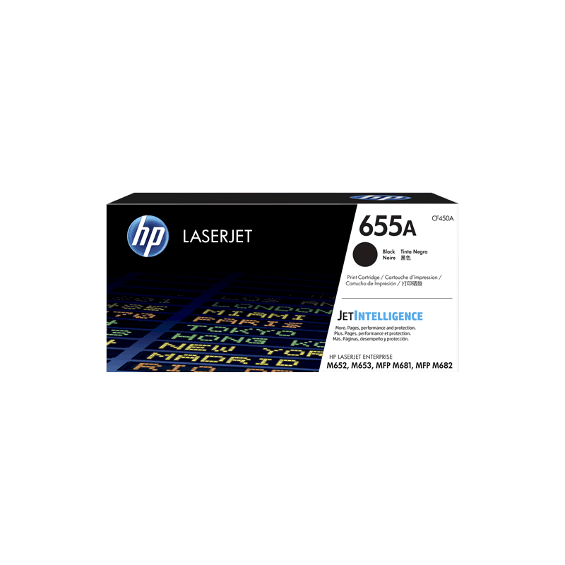 Toner Originale HP CF450A 655A black 12500 pagine