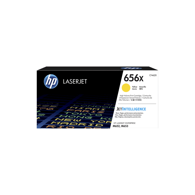 Toner Originale HP CF462X 656X giallo 22000 pagine