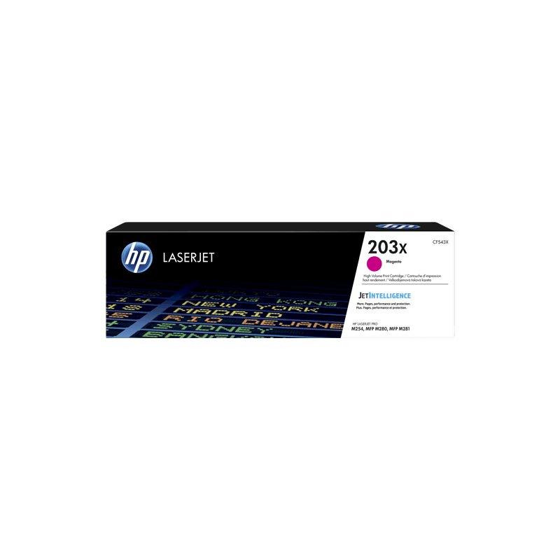 Toner Originale HP CF543X 203X magenta 2500 pagine