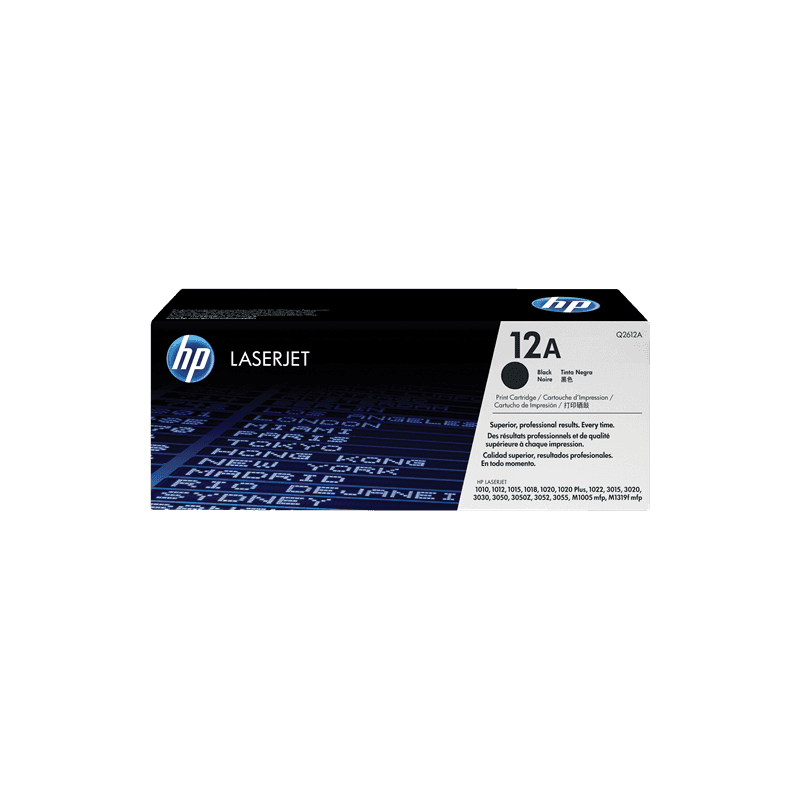 Toner Originale HP Q2612A 12A black 2000 pagine