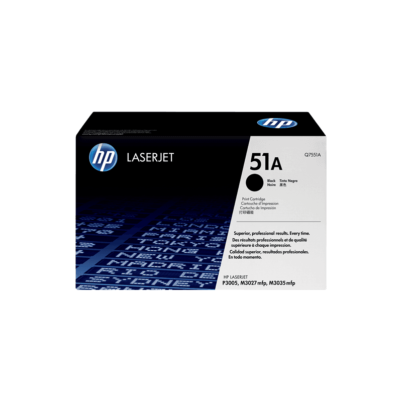 Toner Originale HP Q7551A 51A black 6500 pagine