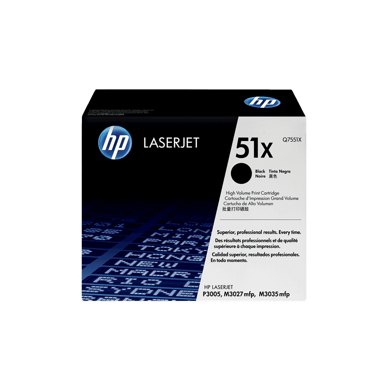 Toner Originale HP Q7551X 51X black 13000 pagine