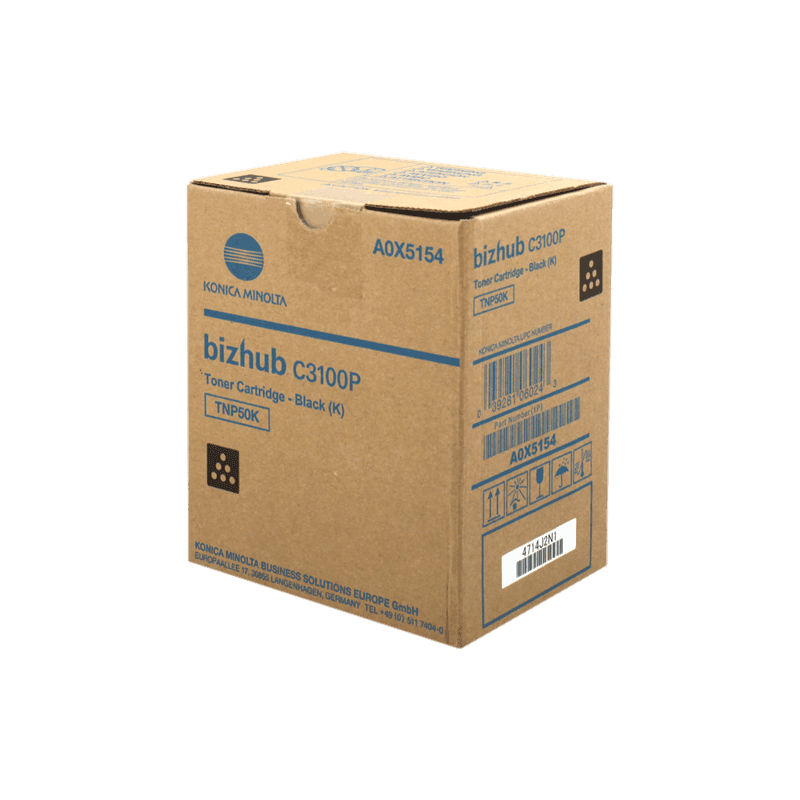 Toner Originale Konica Minolta A0X5154 TNP50K black 5000 pagine