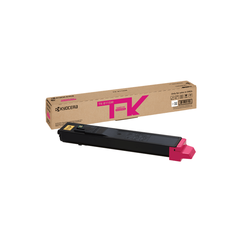 Toner Originale Kyocera TK-8115M 1T02P3BNL0 magenta 6000 pagine