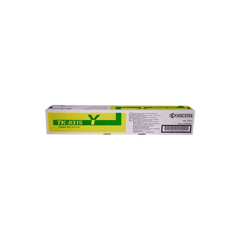 Toner Originale Kyocera TK-8315y 1T02MVANL0 giallo 6000 pagine