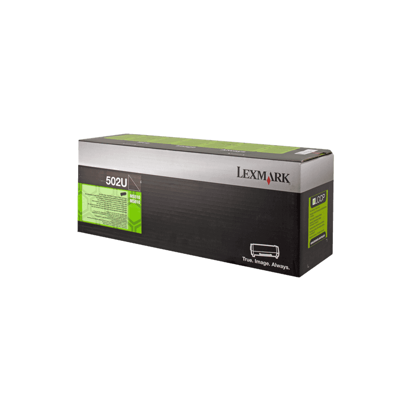 Toner Originale Lexmark 502U 50F2U00 black 20000 pagine