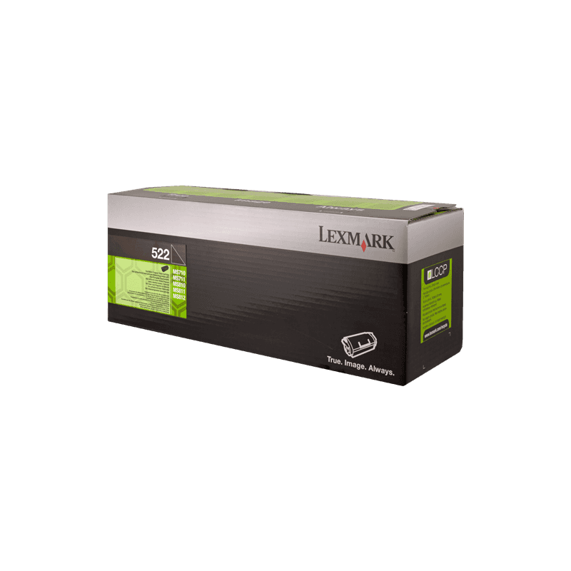 Toner Originale Lexmark 522 52D2000 black 6000 pagine