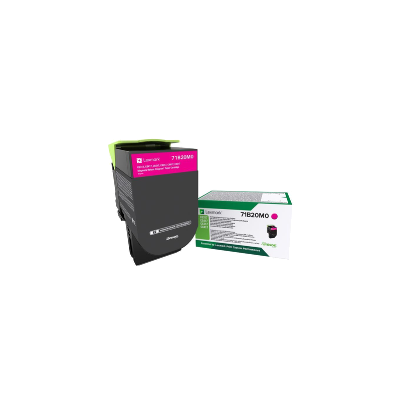 Toner Originale Lexmark 71B20M0 magenta 2300 pagine