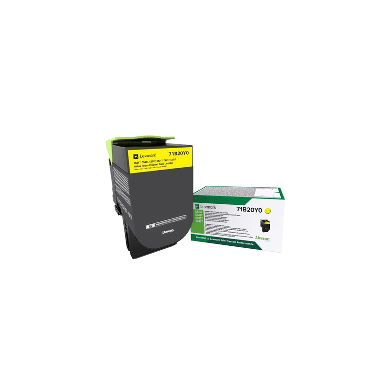 Toner Originale Lexmark 71B20Y0 giallo 2300 pagine