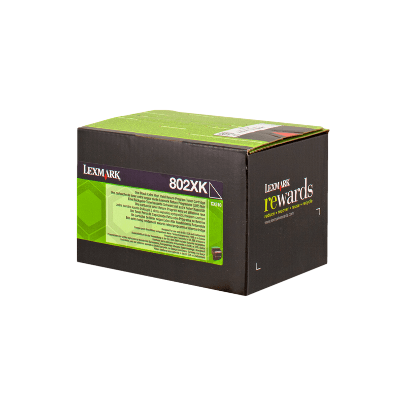 Toner Originale Lexmark 802XK 80C2XK0 black 8000 pagine