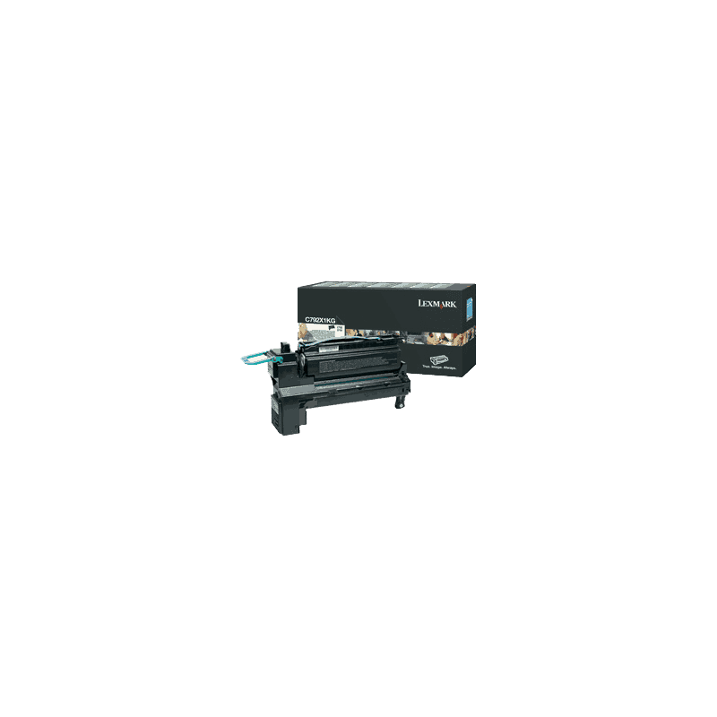 Toner Originale Lexmark C792X1KG C792 black 20000 pagine