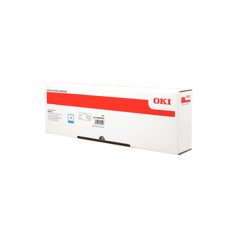 Toner Originale OKI 45862816 ciano 10000 pagine