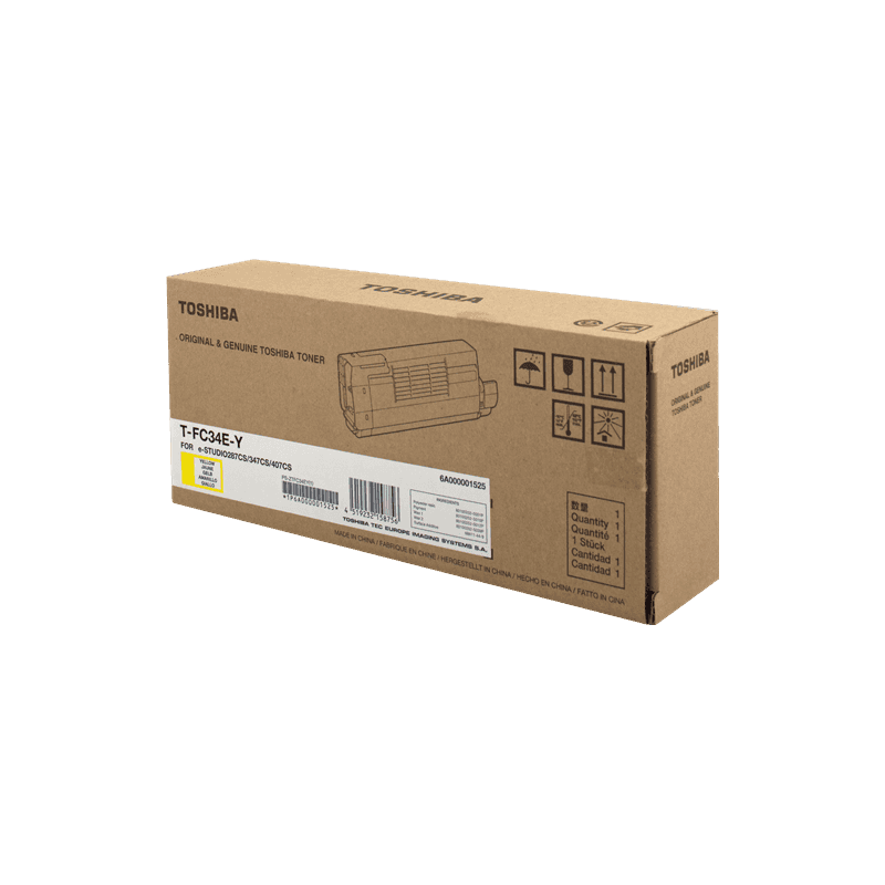 Toner Originale Toshiba T-FC34EY 6A000001525 giallo 11500 pagine