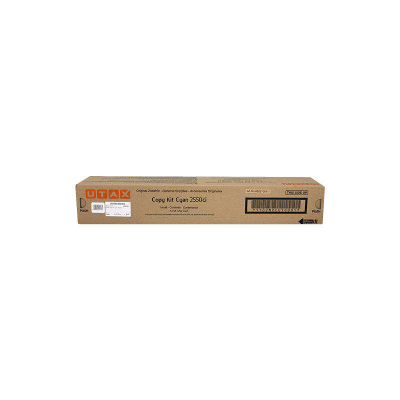 Toner Originale Utax 662510011 ciano 6000 pagine